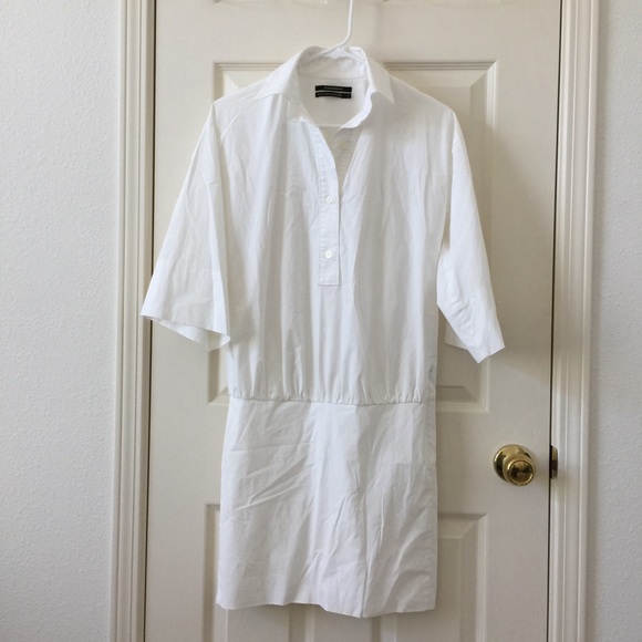 club monaco shirt dress